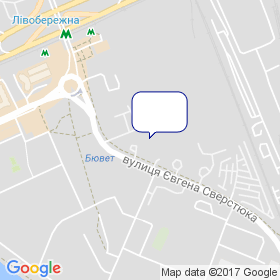 Дживерсбуд на мапі