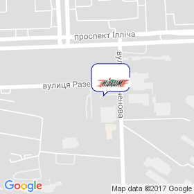 Гідрум на мапі