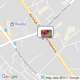 Хімекспрес на мапі Хімекспрес на мапі