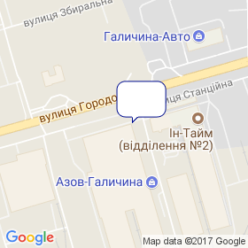 Хімрезерв-Львів на мапі Хімрезерв-Львів на мапі