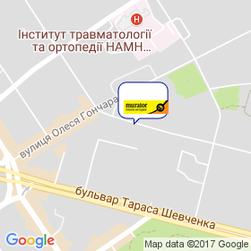 Муратор України на мапі Муратор України на мапі