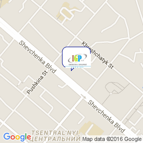 IGP Ukraine на мапі IGP Ukraine на мапі