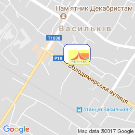 Імпульс ТОВ ВКФ на мапі Імпульс ТОВ ВКФ на мапі