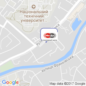 Ін-ді на мапі