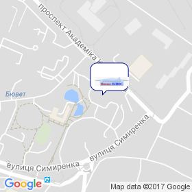 Інвекс ПЛЮС на мапі