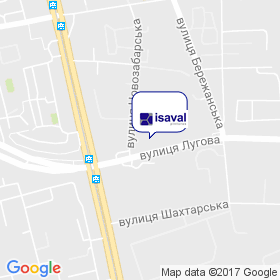 Ізалайн на мапі Ізалайн на мапі