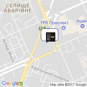 Укрпромгідрозахист на мапі Укрпромгідрозахист на мапі