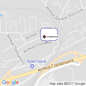 Ізосервіс на мапі Ізосервіс на мапі