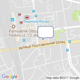 Євротех Єреміас на мапі Євротех Єреміас на мапі