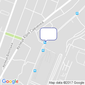 Луньов на мапі