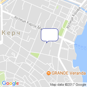 Керчь Строй на мапі Керчь Строй на мапі