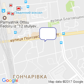 Харьковенергоавтотранс на мапі