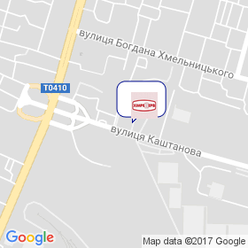 ХІМРЕЗЕРВ на мапі ХІМРЕЗЕРВ на мапі