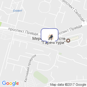 Київальп на мапі