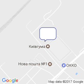 Київгума на мапі Київгума на мапі