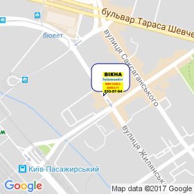 КИЕВПЛАСТ на мапі