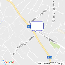 Київ-Профіль на мапі