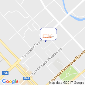 Студія меблів Кипарис на мапі Студія меблів Кипарис на мапі