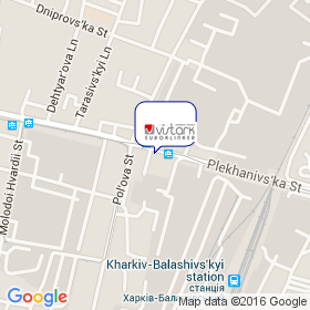 Вістарк на мапі Вістарк на мапі