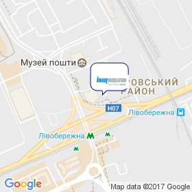 Кнауф Інсулейшн Україна на мапі Кнауф Інсулейшн Україна на мапі