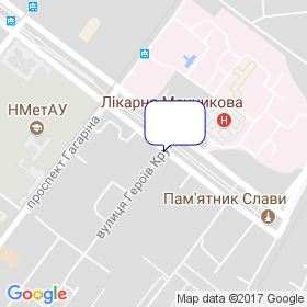 КОМУНТОРГ на мапі