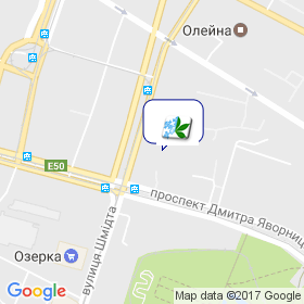 Контраст-Днепр на мапі