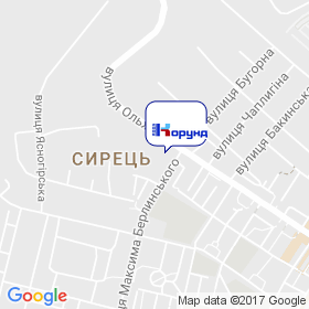 КОРУНД-2005 на мапі