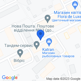 Котюк В.М. на мапі Котюк В.М. на мапі