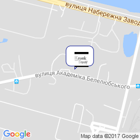 Кронк Буд на мапі Кронк Буд на мапі