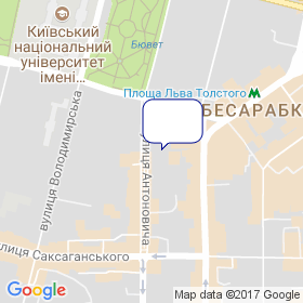 Київреконструкція на мапі Київреконструкція на мапі