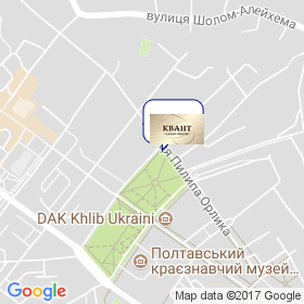 КВАНТ на мапі КВАНТ на мапі