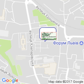 Акант на мапі