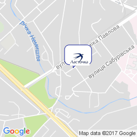 Ласточка на мапі