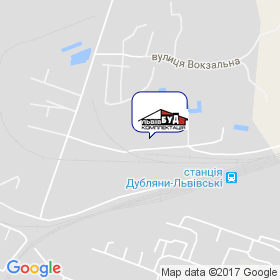 Львівбудкомплектація на мапі