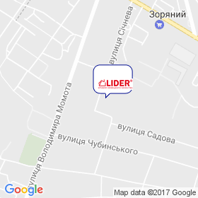 Лідер Буд на мапі Лідер Буд на мапі