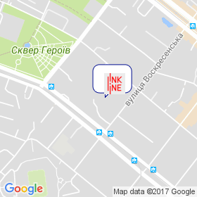 Лінк Лайн Україна на мапі