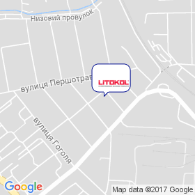 Горбачева на мапі