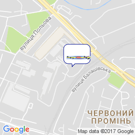 Логістик Інструмент на мапі Логістик Інструмент на мапі