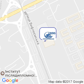 Ловекс на мапі