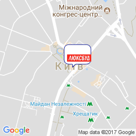 Люксбуд на мапі Люксбуд на мапі