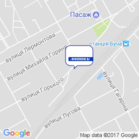 МАДЕК на мапі