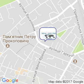 МАГ ЕКСІМ на мапі МАГ ЕКСІМ на мапі