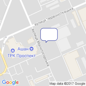 МАКСІ-СПЕЦБУД на мапі