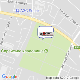 МАЛЕКС на мапі МАЛЕКС на мапі