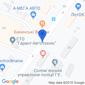 МАС Сістемз на мапі МАС Сістемз на мапі