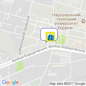 Камець Ю.В. на мапі