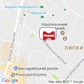 Макс Франк Україна на мапі