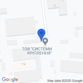 СИСТЕМИ КРІПЛЕННЯ на мапі СИСТЕМИ КРІПЛЕННЯ на мапі