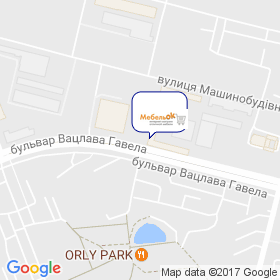 МебельОк на мапі