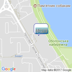 МЕДВІН на мапі МЕДВІН на мапі